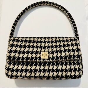 Anine Bing | Bag | Holiday Party Ready! Nico Bag Houndstooth | Ready to Ship!